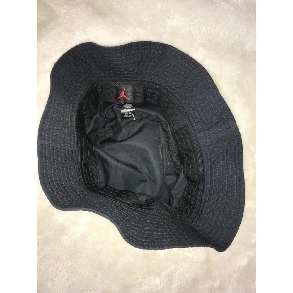 Jordan Black Bucket Hat‎ Size M/L